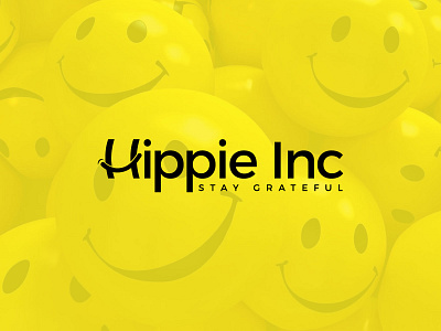 Hippie inc branding creative happy logo creative smile logo happy happy birthday logo happy new year hippie inc icon joy joyful logo logo design smile logo smiley happy logo smiling face vector