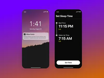 Pillow Points UI app branding concept design product design ui uiux ux visual design web