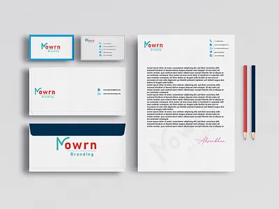 Business card/Stationery design business card design graphicdesign letterhead stationery design