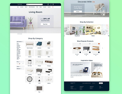 Website Design furniture store furniture website interface interface design interface icons page layout ui ui design uidesign ux ux ui ux design web website websites