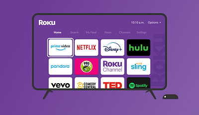 roku design figma flat ui ux