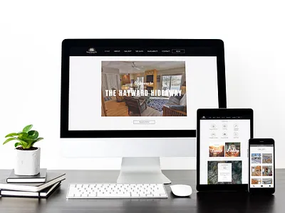 Hayward Hideaway - Website Design design web