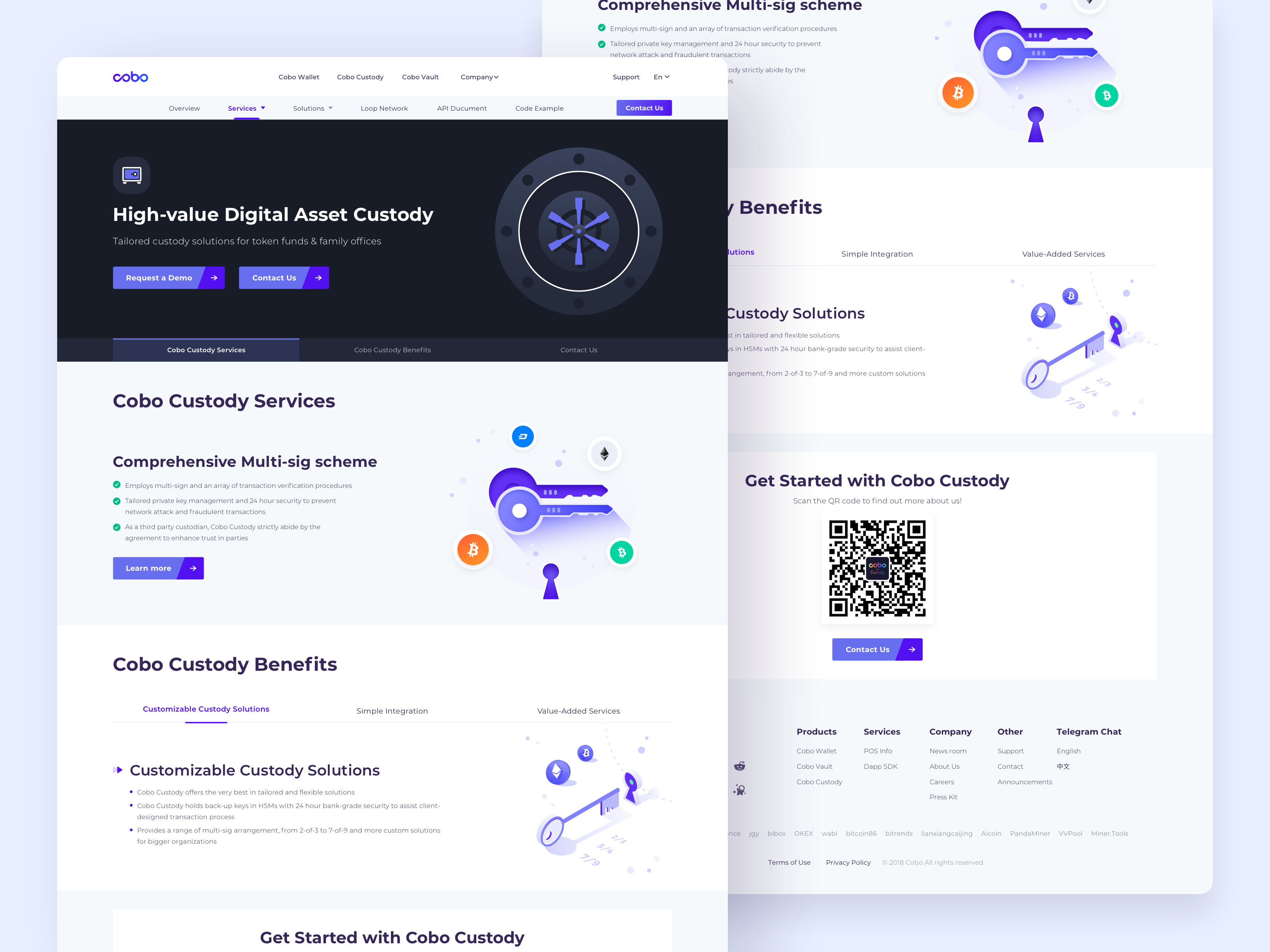Example of High value Digital Asset Web Design