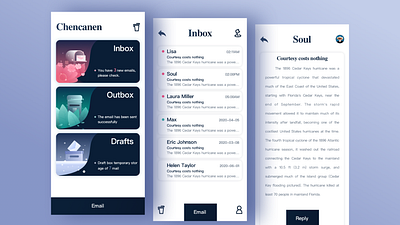 E mail ui 插图 设计