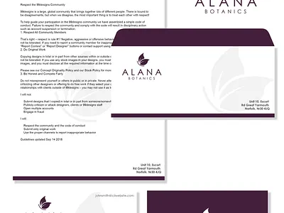 Alana brand identity