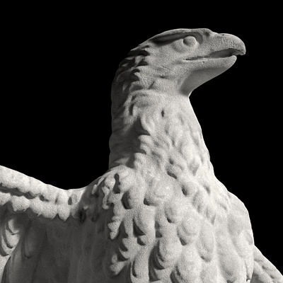 Statue of an eagle