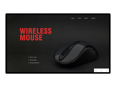 mouse-website design ui web