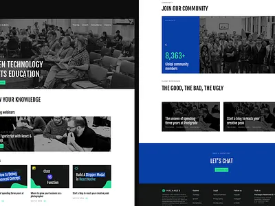 Hackages new website design app branding design flat minimal typography ui ux web website