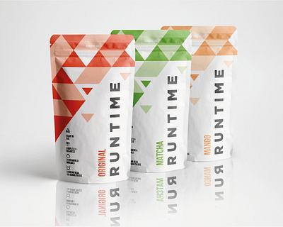 RUNTIME branding design design system graphic design logo logo design monogram packaging packaging design packaging freelance packaging mockup typography vector