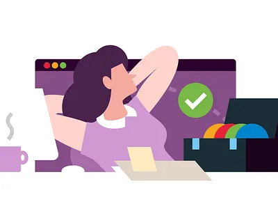 Smart Marketer character design flat graphic design illustration marketer marketing vector