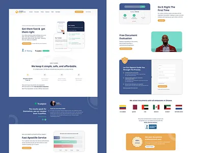 Document Authentication Canada authentication canada documents home screen homepage homepage design marketing campaign marketing design ui design ux design visual design web design