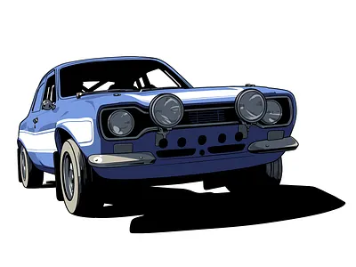 Fast... illustration poster