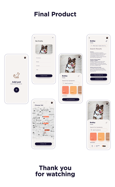 Pet Owners App - 2 design pet pet care petshop ui ui design xd xd design