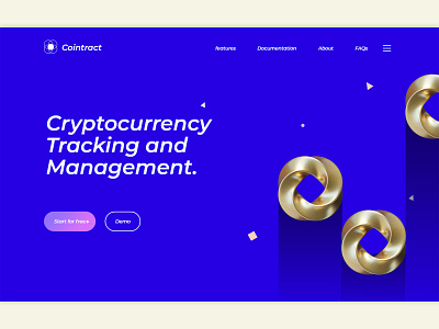 crypto ui 3d illustration 3d illustration blender 3d crypto illustration landing page ui web web illustration website