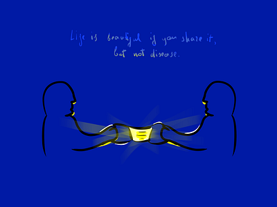 Share corona coronavirus covid 19 covid19 illustration mask people share