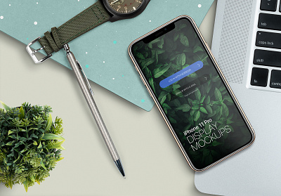 iPhone 11 Pro Gold Mockup design designer free freebie gold interface iphone iphone 11 pro iphone app mobile mobile app mockup ui ux