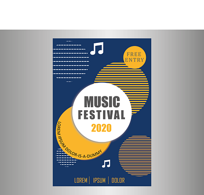 POSTER OF MUSIC branding design