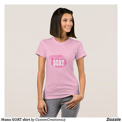 Mama GOAT t-shirt fashion mama mamas sauce mommy mommys zazzle
