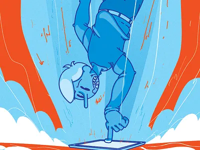 👇 Portable power abstract affinity designer affinity designer illustration design force illustration marcus melin mellowmustard portable power technology