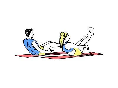 COUPLE PRACTICE YOGA city illustration couple couple illustration graphic art health illustration life style meditation practice print print art sketch sport tel aviv telaviv yoga yoga illustration yoga pose