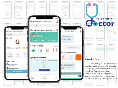 Your Family Doctor App android app ios app mobile app uidesign uiux ux design uxdesign