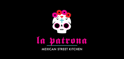 La Patrona branding contemporaryart design illustration logo vector