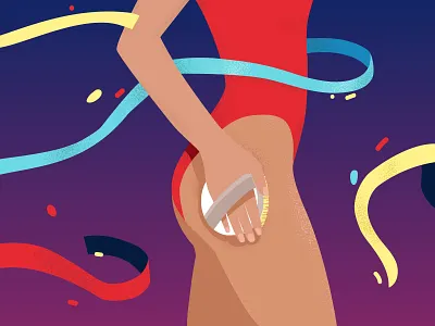 dry brush dry brush editorial illustration flat illustration minimal vector woman