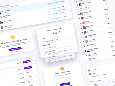 Reimburse with Spendesk 🤑 application dashboard design fintech interface saas spendesk ui ux