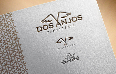 Dos Anjos - Brand identity brand identity graphic design illustration logo logo design mascot design visual identity