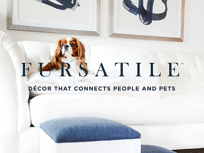Fursatile Luxury Pet Products Branding brand design branding design graphic design identity identity design logo logo design luxury pets photography typography