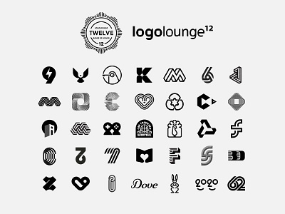 LogoLounge 12 animal award badge bird brandidentity design fish heart lettermark logo logodesign logofolio logolounge logoloungebook12 logotype mark miladrezaee monogram number symbol