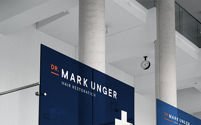 Dr Mark Unger Brand Identity Design brand design brand identity branding graphic design logo logo design small business submark