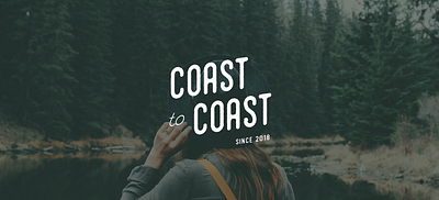 Coast to Coast Brand Identity Design brand design brand identity branding graphic design logo design small business submark