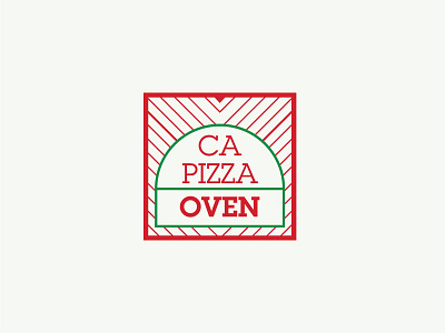 Pizza Oven Logo brand branding identity logo pizza vector