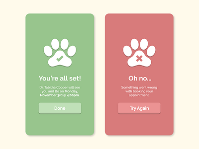 Daily UI (Day 11) - Flash Message dailyui dailyui 011 flash message mobile