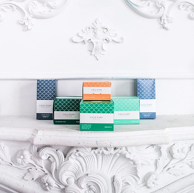 Lilli Pads Packaging Design brand design brand identity brand packaging graphic design illustration logo packaging packaging design small business