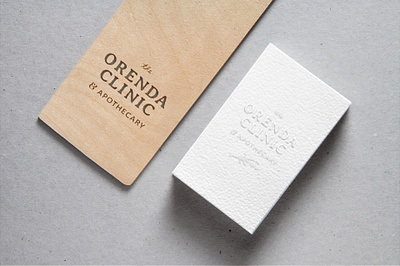 Orenda Clinic Brand Identity brand design brand identity branding graphic design logo logo design small business submark