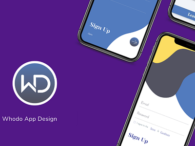 App design app ui ux adobe xd