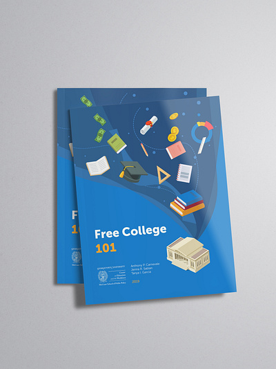 Free College 101 Publication Design graphic design illustration print design publication