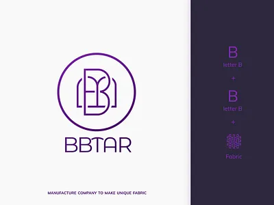BB logo 2020 trend branding clean design fabric fabrics flat logo logo design logo mark logo sign logodesign logotype mark minimal