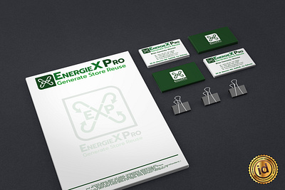 EnergieX Pro brand design corporate logo design