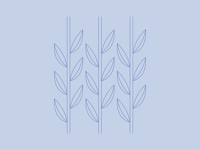 Bamboo bamboo bamboo leaves design flat graphic design icon illustration illustrator leaves monochromatic nature organic