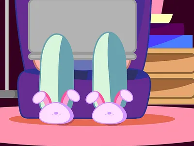 WIP bunnies illustration