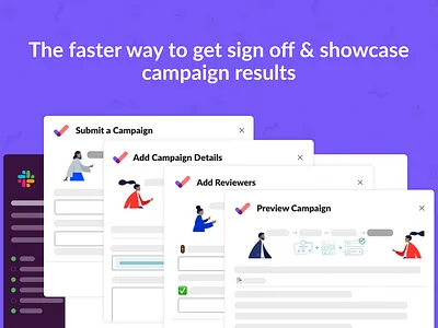 A new venture we are working on branding design flat illustrator slack app ux vector