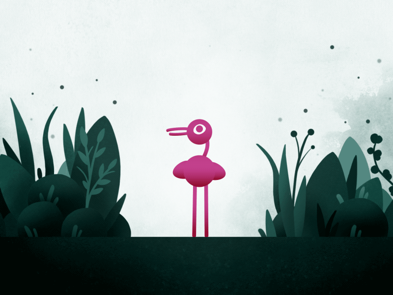 Bouncy Birb 2d animation after effects animation ball birb bird bouncing bouncing ball cute shape animation