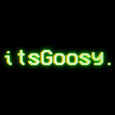 itsGoosy Twitch Banner branding design glitch graphic design logo retro retrowave terminal terminal design twitch twitch.tv vaporwave