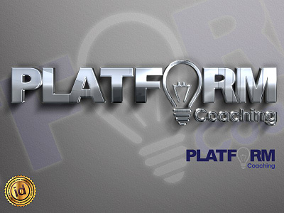 Platform Coaching brand design branding design coaching life coach logo logo design logodesign self help vector