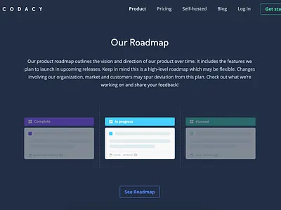 Roadmap illustraion roadmap website