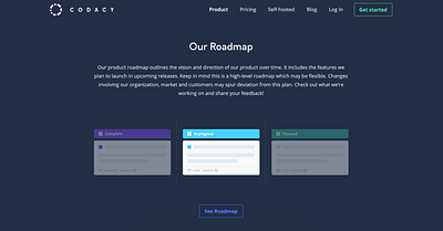 Roadmap illustraion roadmap website