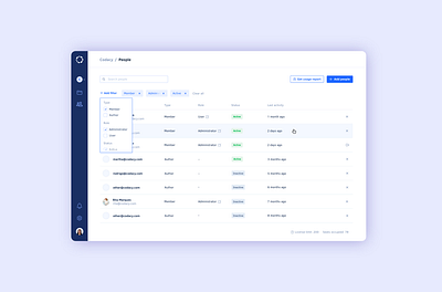 Filtering component filtering filters ui